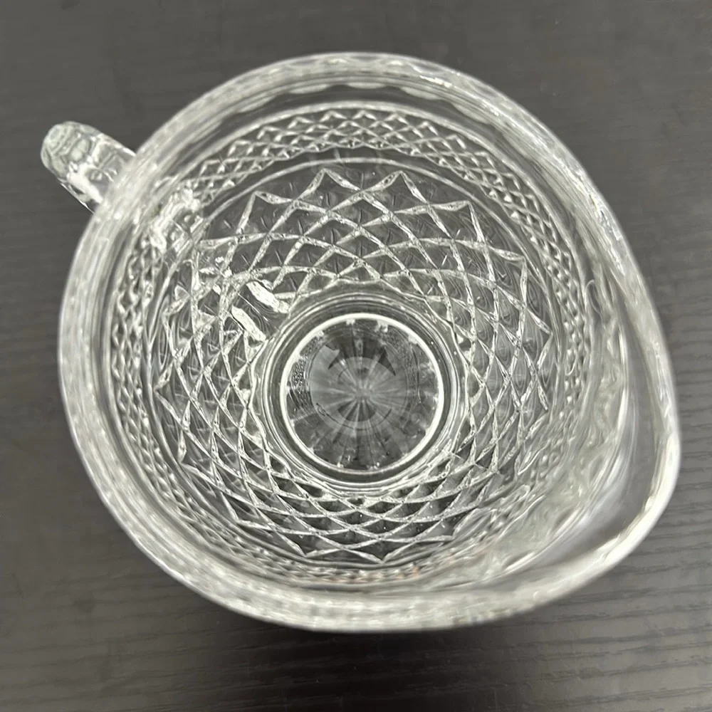 Wexford Anchor Hocking Pressed Glass 8oz Creamer